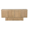 Noir Mr. Smith Sideboard, Washed Walnut, 77.5" W