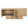 Noir Mr. Smith Sideboard, Washed Walnut, 77.5" W