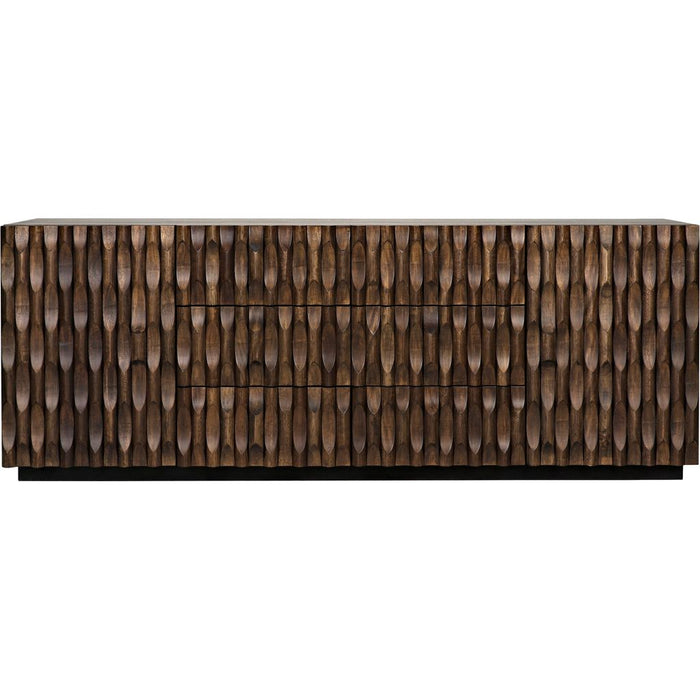 Noir Alameda Sideboard, Large, Dark Walnut, 81.5" W