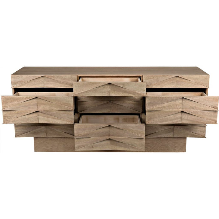 Noir Drake Sideboard, Washed Walnut, 75" W