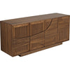 Noir Collage Sideboard, Dark Walnut, 75" W