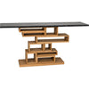 Primary vendor image of Noir Balin Console - Walnut, Night Snow Marble, & Veneer, 68" W