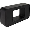 Noir Shylock Console, Black Steel, 60" W