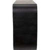 Noir Shylock Console, Black Steel, 60" W