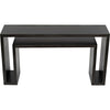 Noir Caine Console, Pale - Mahogany & Veneer, 56" W