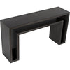 Noir Caine Console, Pale - Mahogany & Veneer, 56" W