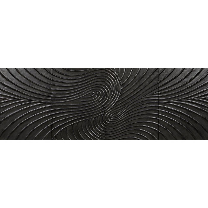 Noir Cavalier Sideboard, Pale - Mahogany & Veneer, 80" W