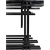 Noir Loyd Console, Hand Rubbed Black - Mahogany, 60.5" W