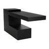 Noir Impendeo Console, Black Steel, 73" W