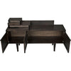 Noir Hermes Sideboard, Ebony Walnut, 72" W