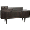 Noir Hermes Sideboard, Ebony Walnut, 72" W