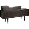 Noir Hermes Sideboard, Ebony Walnut, 72" W