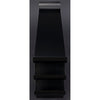 Noir Kyoto Console, Black Steel, 74" W