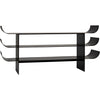 Noir Kyoto Console, Black Steel, 74" W