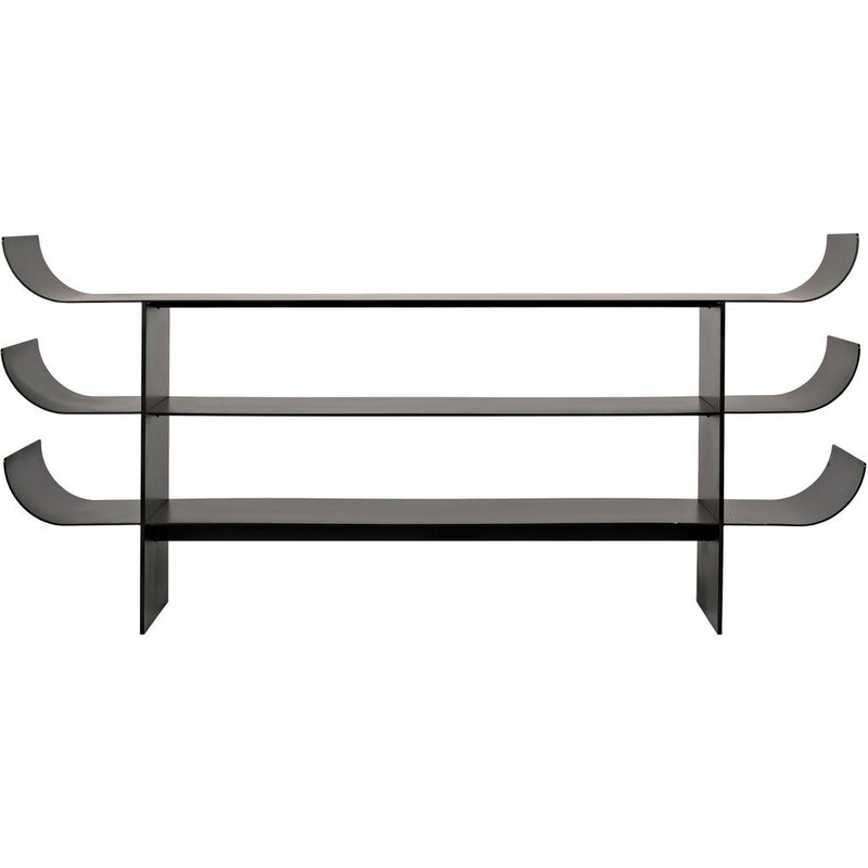 Primary vendor image of Noir Kyoto Console, Black Steel, 74