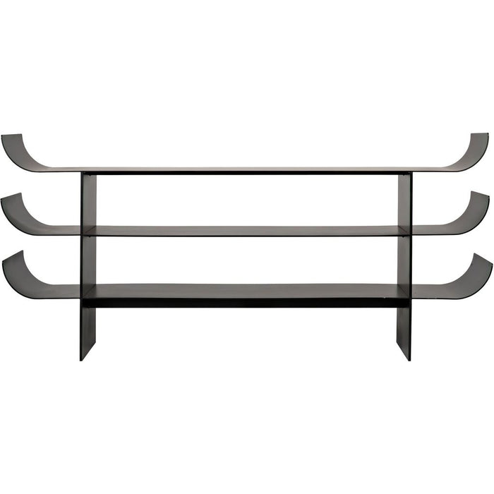 Primary vendor image of Noir Kyoto Console, Black Steel, 74" W