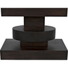 Noir Solange Console, Ebony Walnut, 56" W