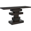 Noir Solange Console, Ebony Walnut, 56" W