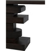 Noir Solange Console, Ebony Walnut, 56" W