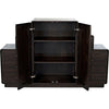 Noir Nova Sideboard, Ebony Walnut, 77.5" W