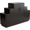 Noir Nova Sideboard, Ebony Walnut, 77.5" W