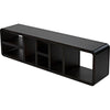 Noir Faction Console, Ebony Walnut, 68" W