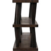 Noir Mood Console, Ebony & Dark Walnut, 60" W