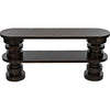 Noir Fuller Console, Ebony Walnut, 64" W