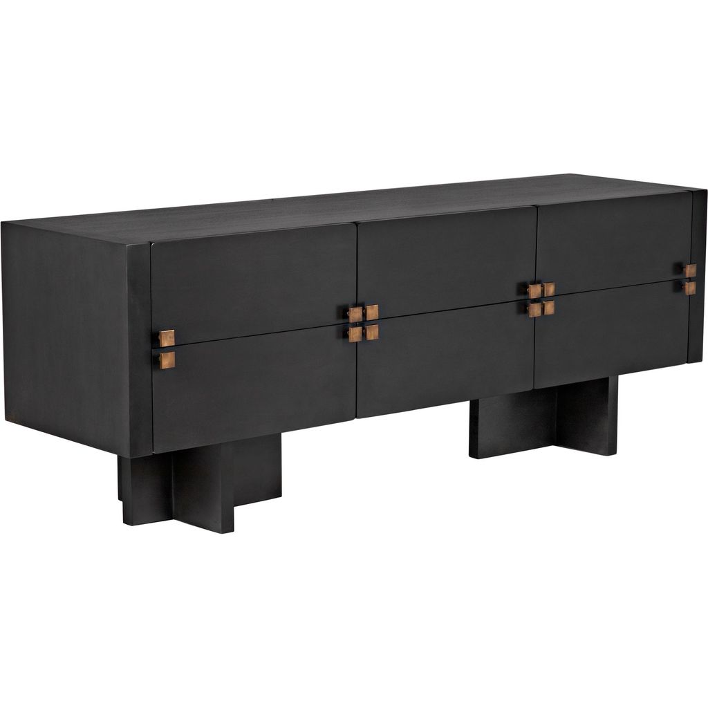 Primary vendor image of Noir Amidala Sideboard, Two-Tone Pale - Mahogany & Veneer, 80" W