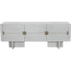 Noir Amidala Sideboard, White Wash - Mahogany, 80" W