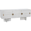 Primary vendor image of Noir Amidala Sideboard, White Wash - Mahogany, 80" W