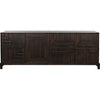 Noir Holden Sideboard, Ebony Walnut, 82" W