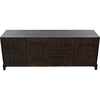 Noir Holden Sideboard, Ebony Walnut, 82" W