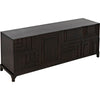 Noir Holden Sideboard, Ebony Walnut, 82" W