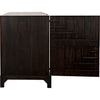 Noir Holden Sideboard, Ebony Walnut, 82" W