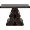 Noir Ray Console, Pale - Mahogany & Veneer, 42" W