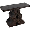 Noir Ray Console, Pale - Mahogany & Veneer, 42" W