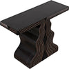 Noir Ray Console, Pale - Mahogany & Veneer, 42" W