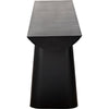 Noir Winston Console, Black Metal - Industrial Steel, 64" W