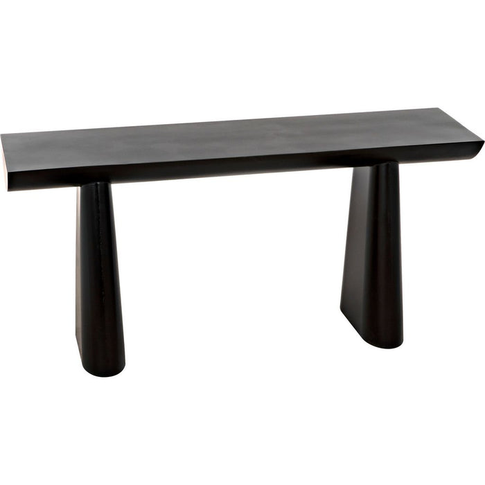 Primary vendor image of Noir Winston Console, Black Metal - Industrial Steel, 64" W