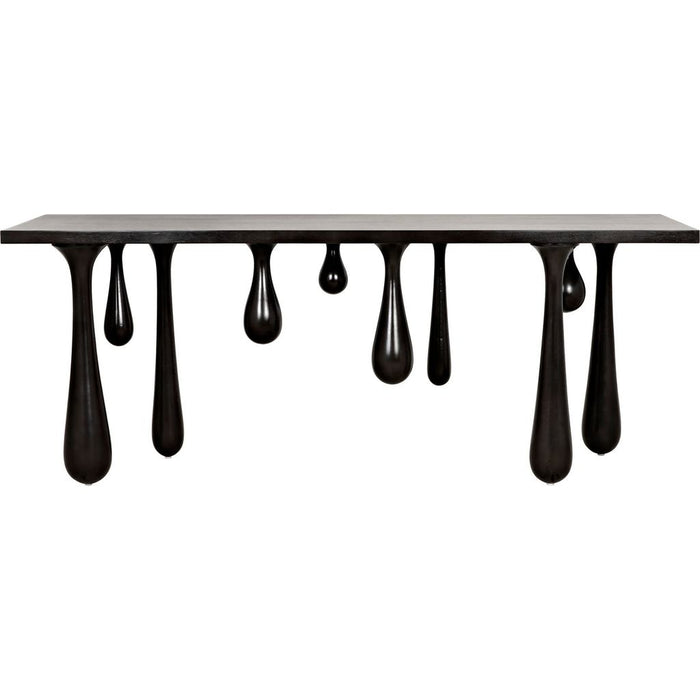 Primary vendor image of Noir Drop Console, Pale - Mahogany & Veneer, 76" W