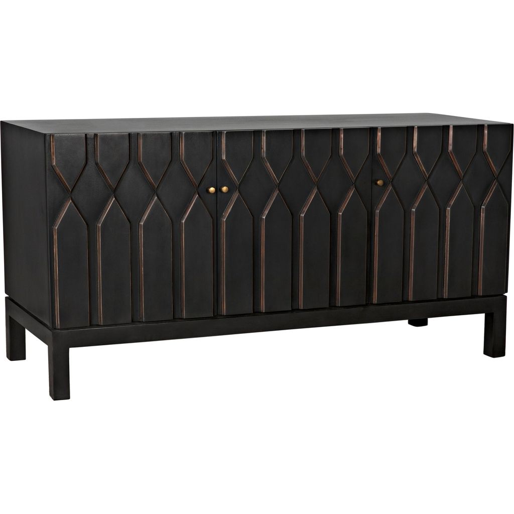 Primary vendor image of Noir Anubis Sideboard, Pale Rubbed - Mahogany & Veneer, 60" W