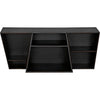 Noir Fatal Sideboard, Ebony Walnut, 72" W