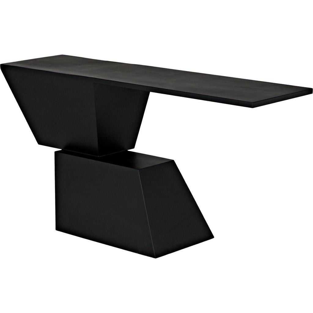 Primary vendor image of Noir Pieta Console, Black Steel, 62" W