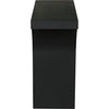 Noir Maximus Console/Side Table, Black Steel, 35" W