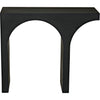 Noir Maximus Console/Side Table, Black Steel, 35" W