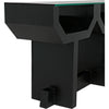 Noir Ando Console - Mahogany & Glass, 75" W