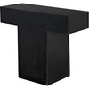 Noir Brice Console - Mahogany & Brass Pulls, 36" W