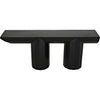 Noir Los Altos Console - Industrial Steel, 76" W