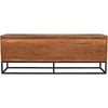 Noir Casanova Sideboard, Dark Walnut, 83" W